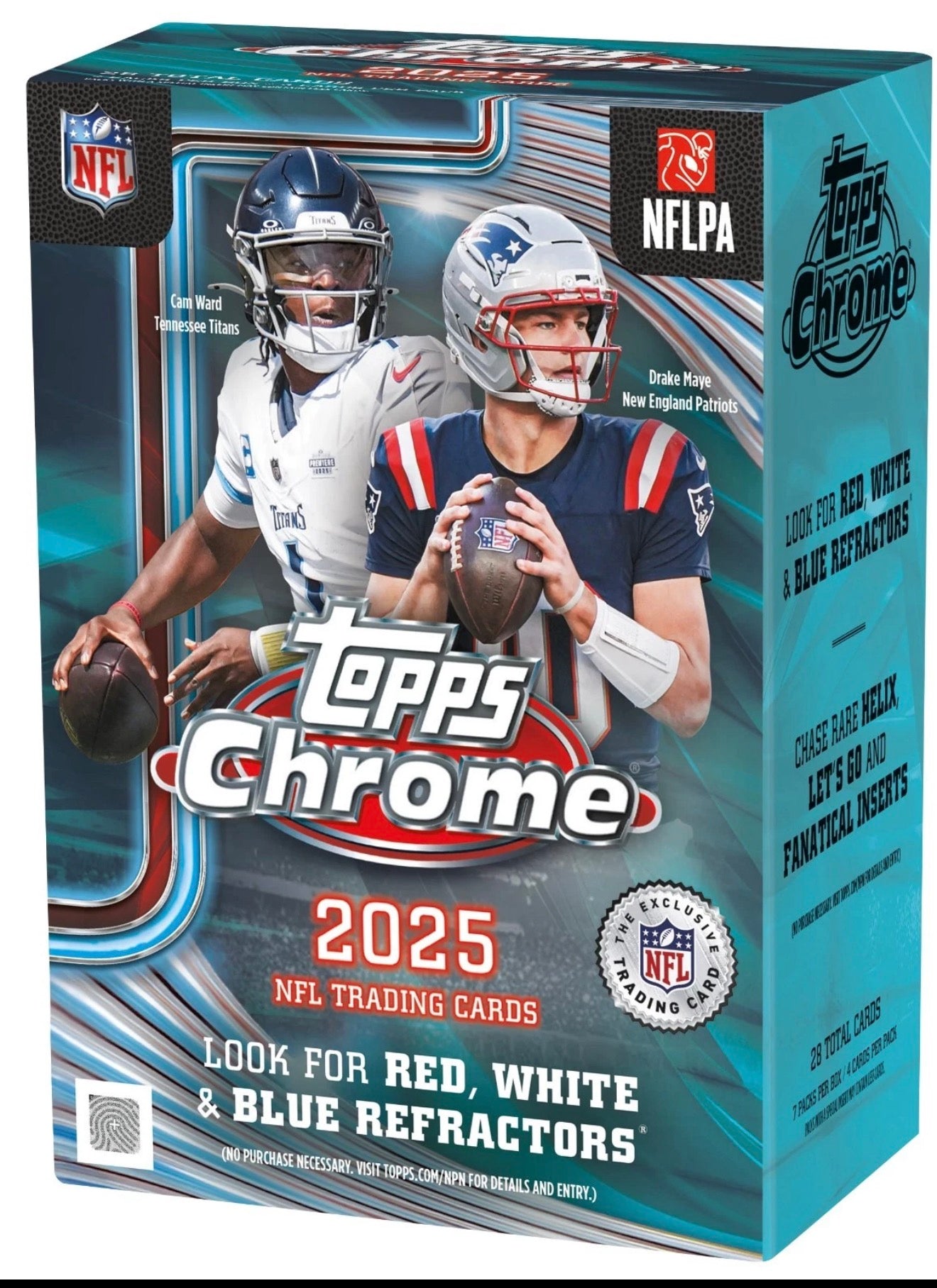 2025 Topps Chrome Football Value Box – Northridge Sports Collectibles