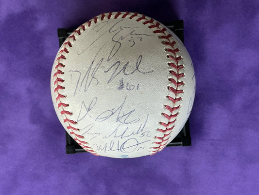 2006 Oakland Athletics Autographed Team Baseball GAI