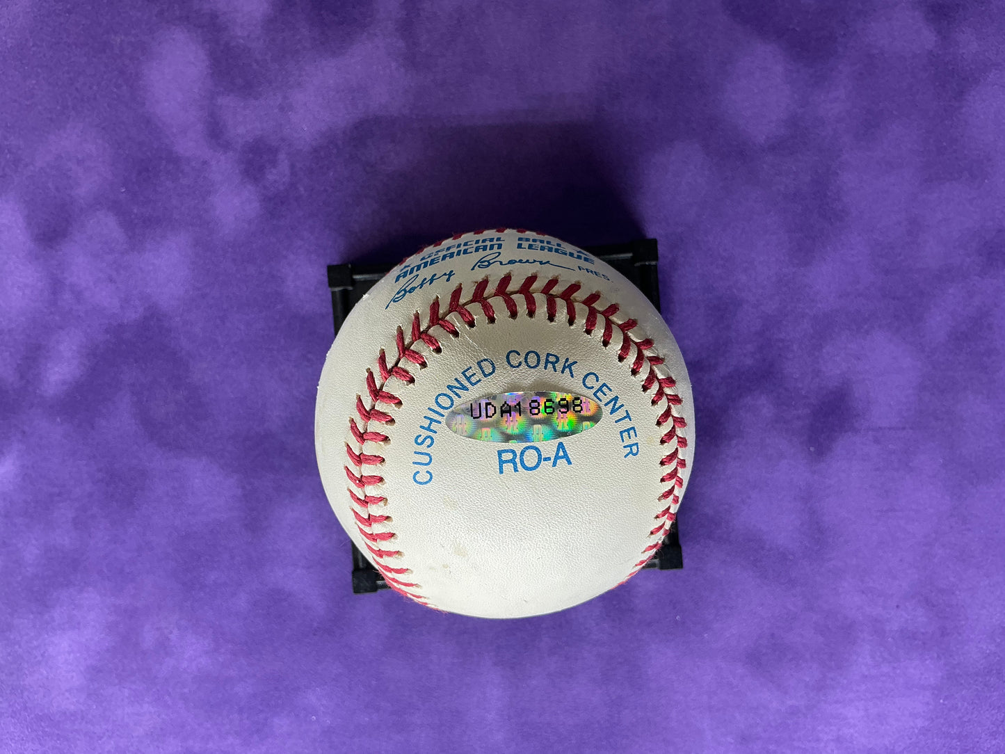 Rollie Fingers signed baseball Oakland Athletics Authenicated by UDA