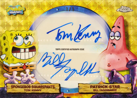 2025 Topps Chrome SpongeBob SquarePants Blaster Box – Nickelodeon Trading Cards