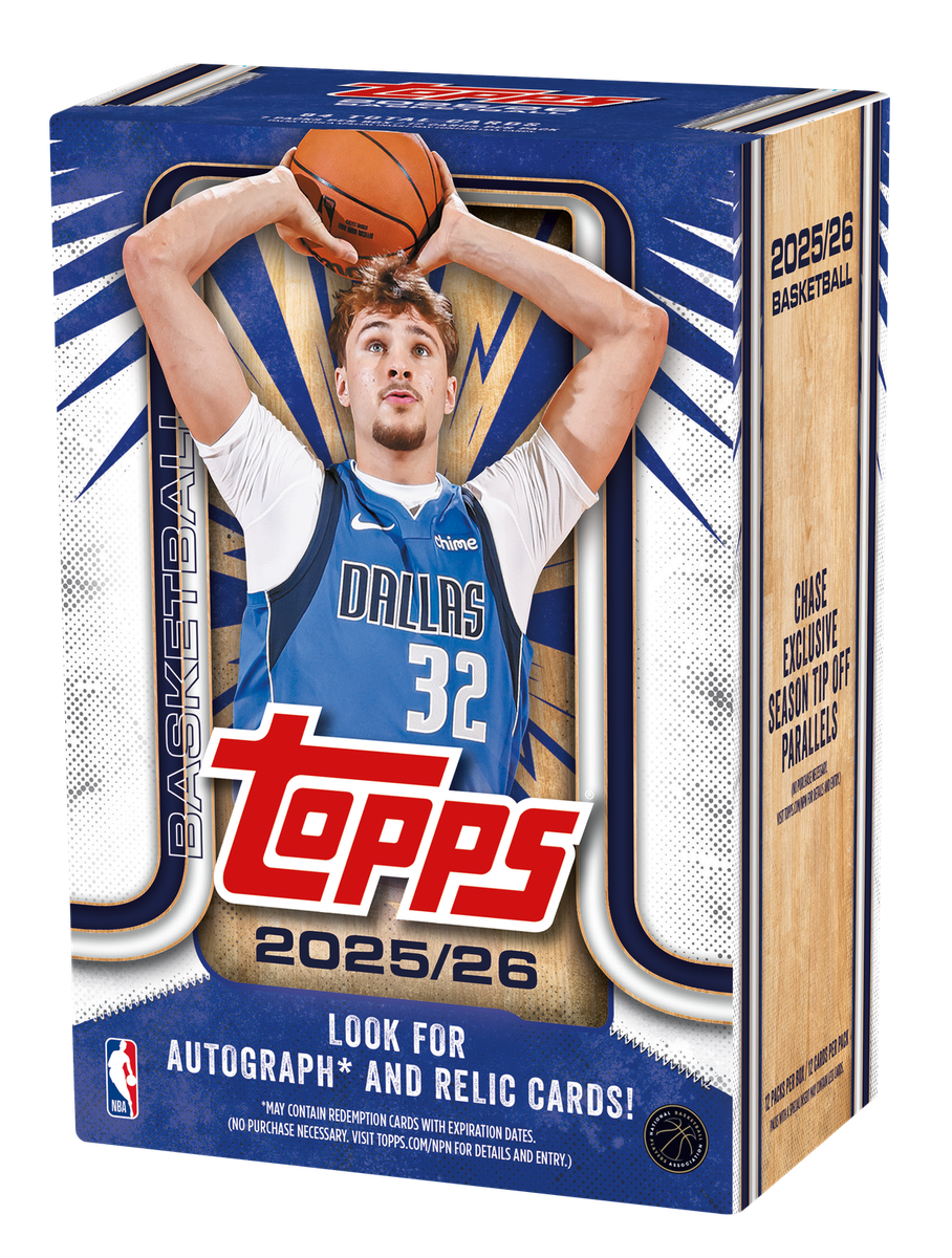 2025-26 Topps Basketball Value Box PRESALE 10/23 RELEASE