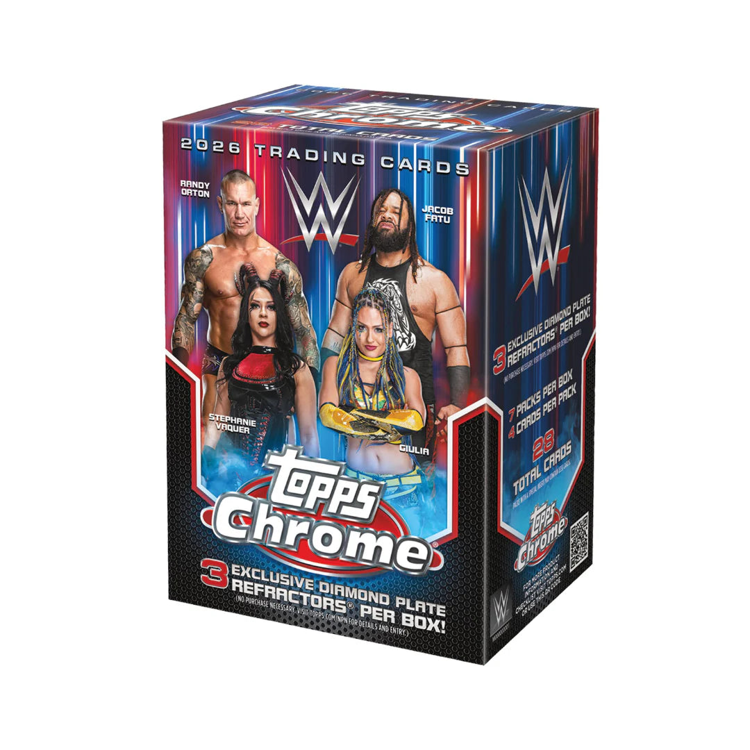 2026 Topps Chrome WWE Blaster Box