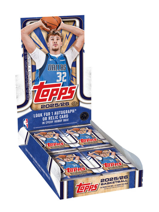 2025-26 Topps Basketball Hobby Box PRESALE 10/23 RELEASE