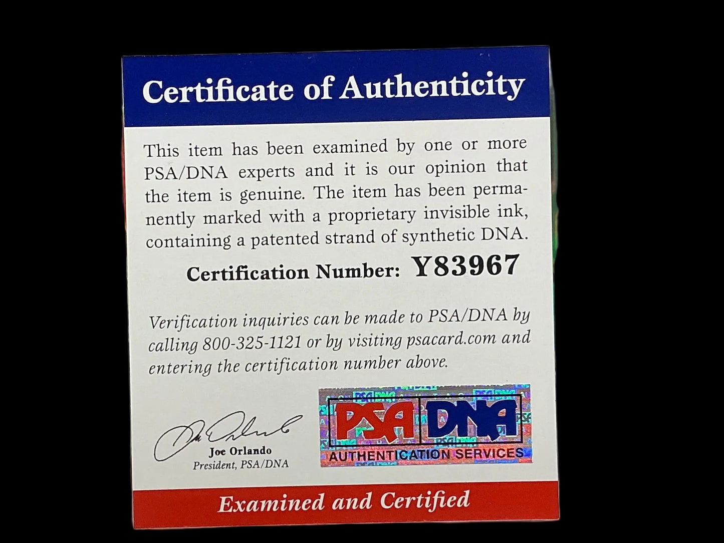 Tommy Lasorda Autograph Baseball PSA Los Angeles Dodgers