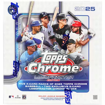 2025 Topps Chrome Baseball Logofractor Mega Box