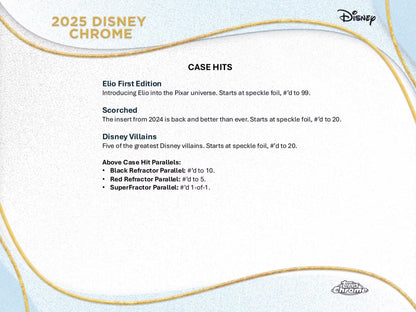 2025 Topps Chrome Disney Mega Box PRESALE 9/24/2025 RELEASE