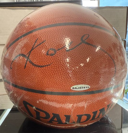Kobe Bryant Autographed Spalding Basketball UDA Authenticated