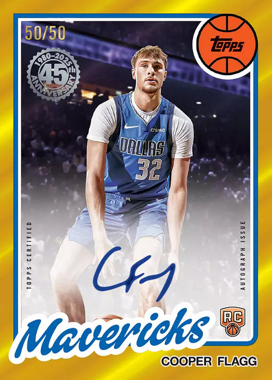 2025-26 Topps Basketball Hobby Box PRESALE 10/23 RELEASE