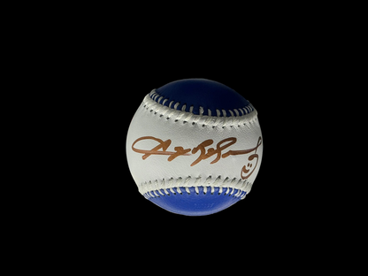 Sugar Ray Leonard Autograph Baseball GAI Boxing Legend
