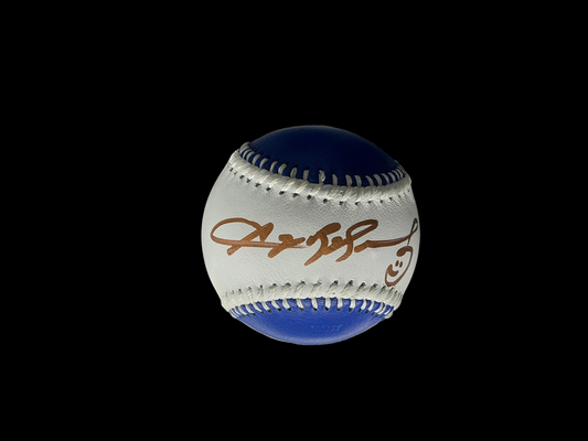 Sugar Ray Leonard Autograph Baseball GAI Boxing Legend