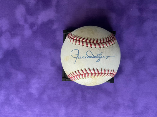 Rollie Fingers Autographed Baseball Authenticated by MLB Oakland Athletics