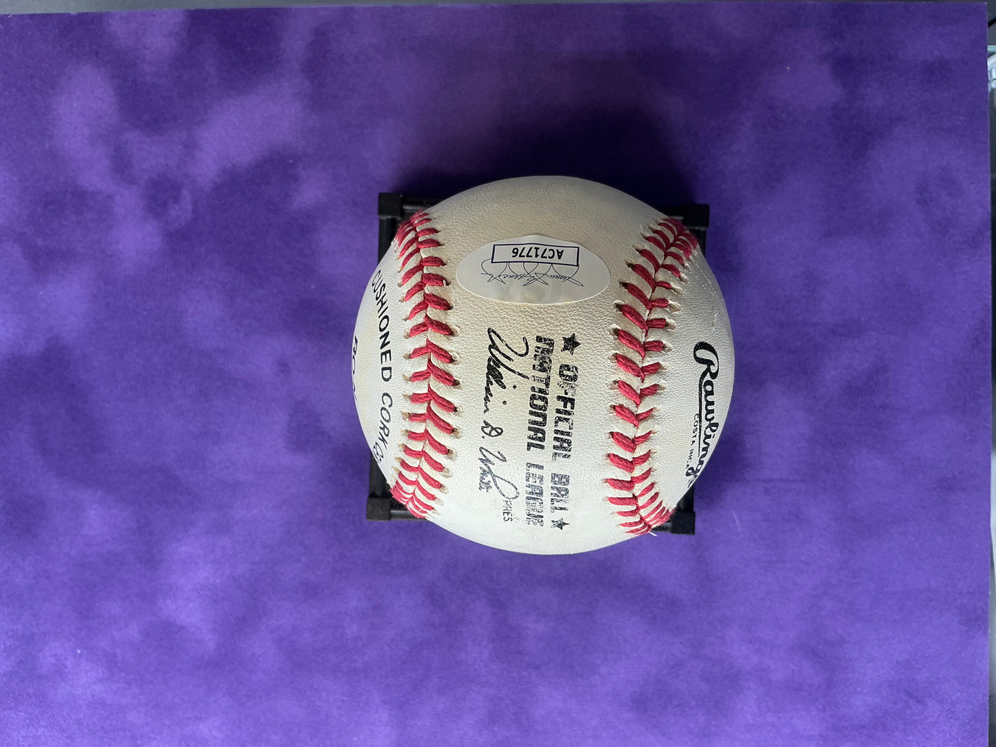 Bob Gibson Autographed Baseball JSA St. Louis Cardinals