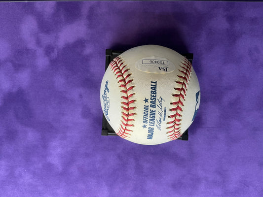Eddie Murray Autographed Baseball JSA Baltimore Orioles
