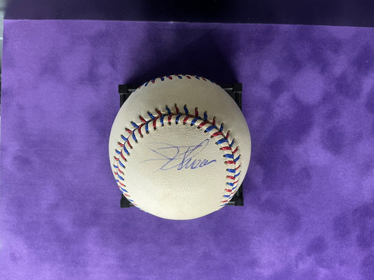 Jim Thome Autograph Baseball JSA Cleveland Indians
