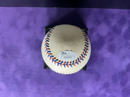 Jim Thome Autograph Baseball JSA Cleveland Indians