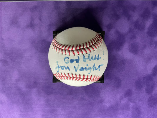 Jon Voight Actor Autograph Baseball Authenticated by GAI Dodgers