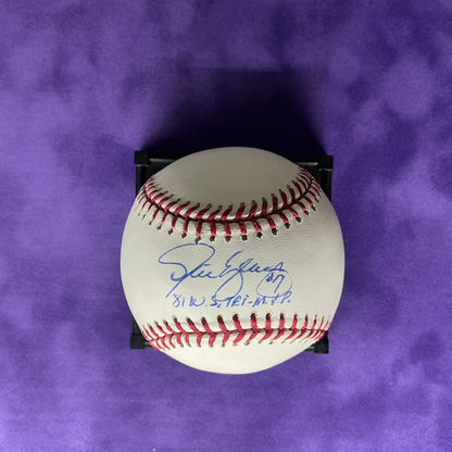 Steve Yeager signed Basball authenicated by GAI Los Angeles Dodgers
