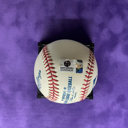 Steve Yeager signed Basball authenicated by GAI Los Angeles Dodgers