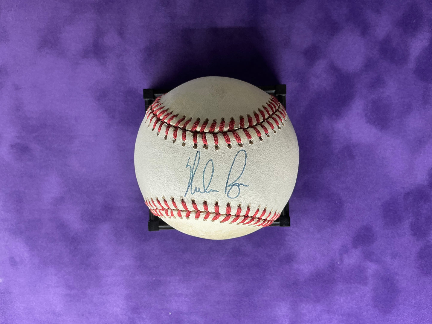 Nolan Ryan signed baseball Authenicated by PSA Texas Rangers