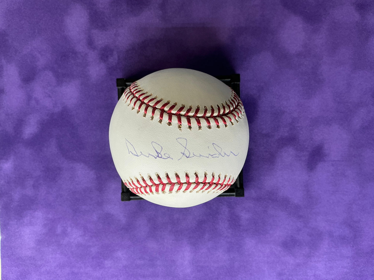 Duke Snider signed Baseball PSA Los Angeles Dodgers
