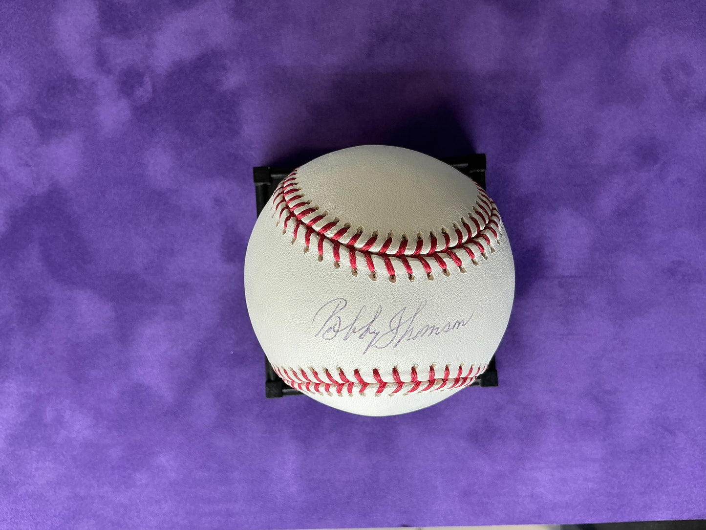 Bobby Thomson signed Baseball authenticated by Tristar New York Giants