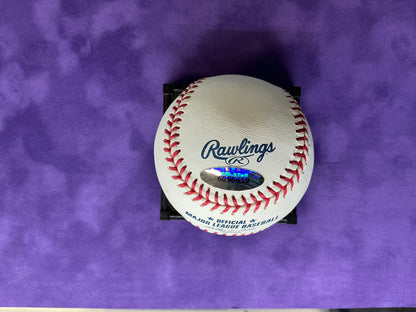 Bobby Thomson signed Baseball authenticated by Tristar New York Giants