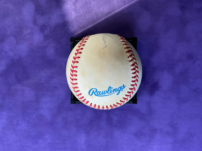 Sparky Anderson signed baseball authenticated by GAI Cincinnati Reds