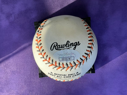 Trevor Hoffman signed Allstar Baseball Authenticated by JSA Florida Marlins