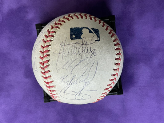 2006 Oakland Athletics Autographed Team Baseball GAI