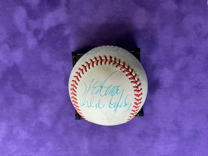 Steve Garvey, Orlando Cepeda, Vida Blue signed baseball authenticated by UDA