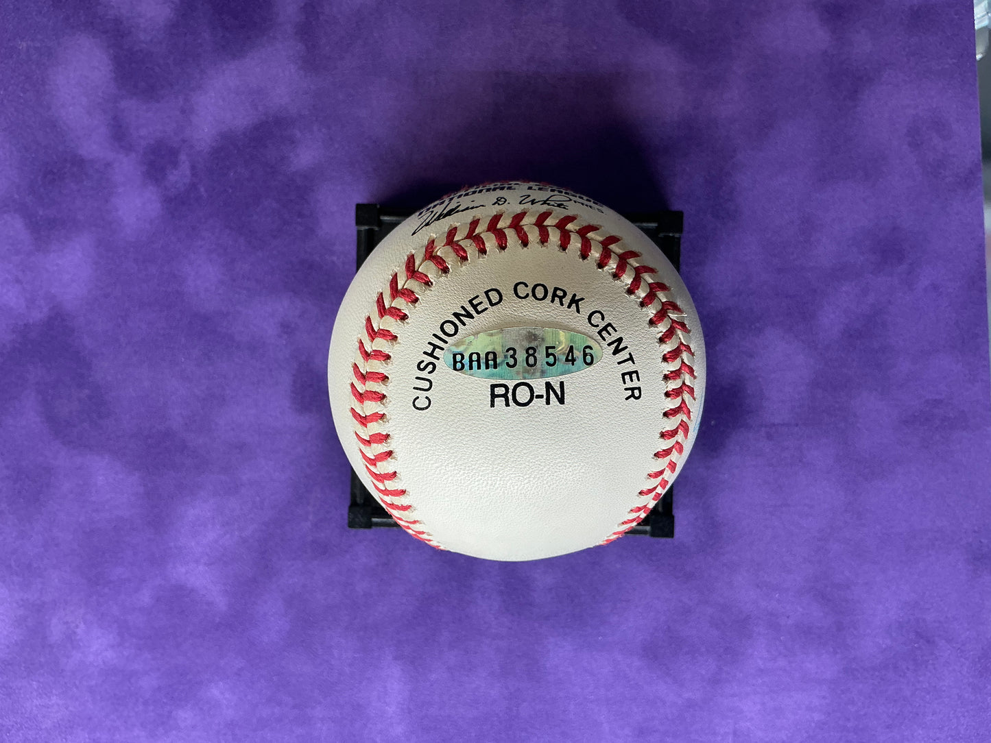 Steve Garvey, Orlando Cepeda, Vida Blue signed baseball authenticated by UDA