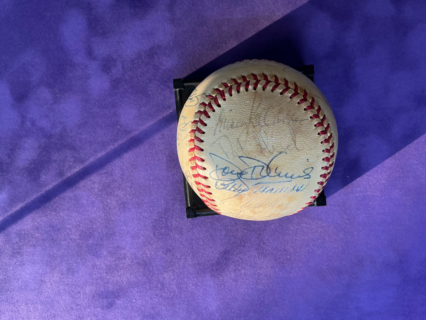1982 California Angels Team Signed Baseball Authenicated by GAI