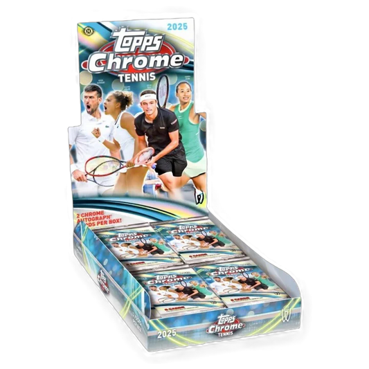 2025 Topps Chrome Tennis Hobby Box