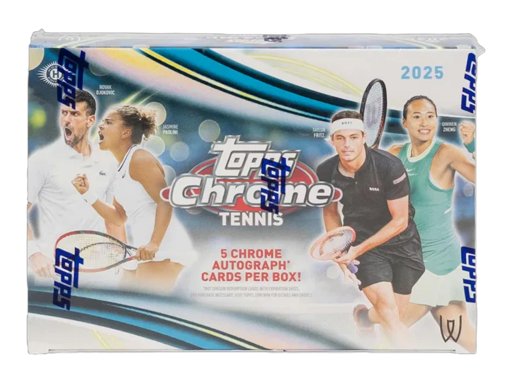 2025 Tennis Topps Chrome Breakers Delight