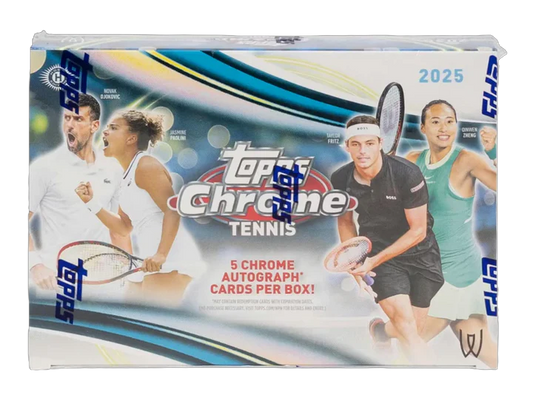 2025 Tennis Topps Chrome Breakers Delight