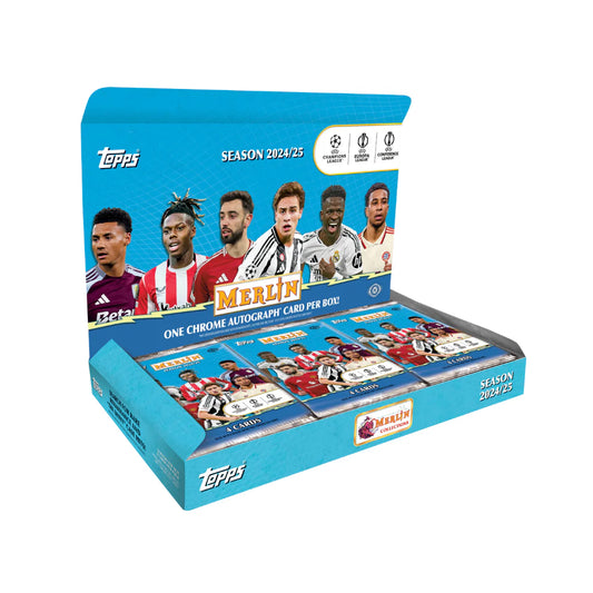 2024/25 Topps Merlin Soccer Hobby Box
