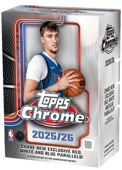 2025-26 Topps Chrome Basketball Blaster Box