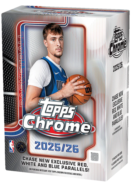 2025-26 Topps Chrome Basketball Blaster Box