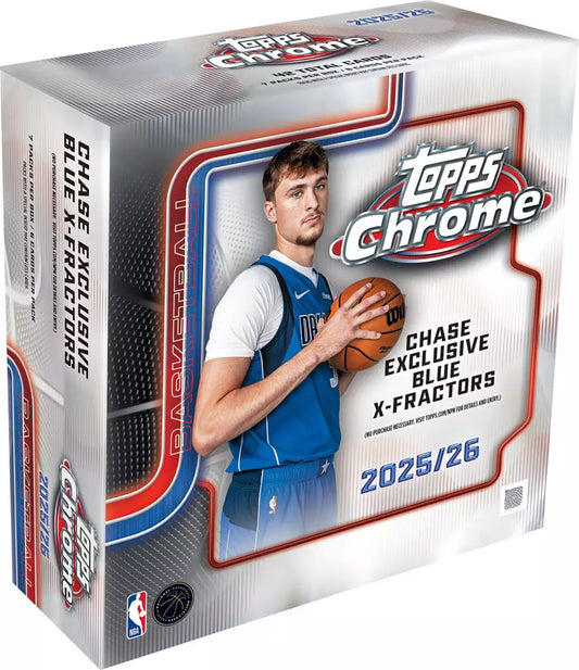 2025-26 Topps Chrome Basketball Mega Box