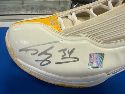 Shaquille O’Neal Autographed Signed Size 22 Game Worn Shoe Lakers Authentication