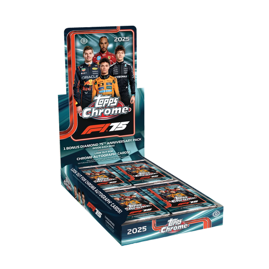2025 Topps Chrome Formula F1 Hobby Box
