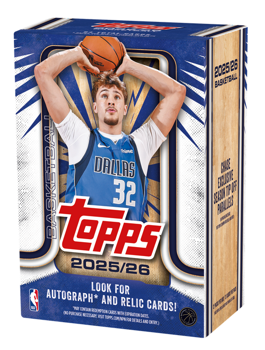 2025-26 Topps Basketball Value Box PRESALE 10/23 RELEASE